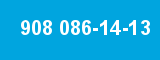 908 086-14-13 908 086-14-13